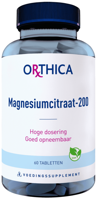 Orthica Magnesiumcitraat-200 120 tabletten