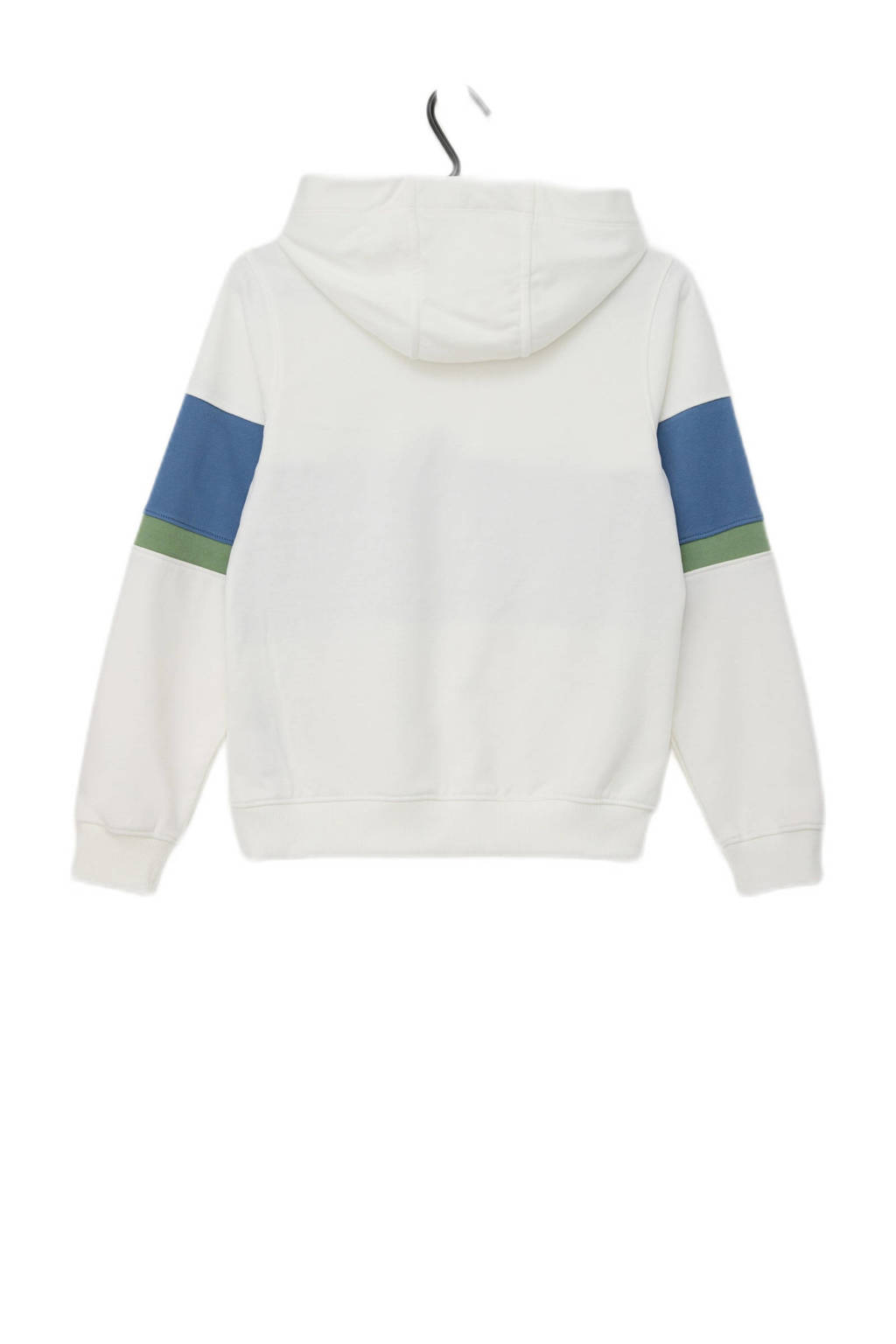s.Oliver hoodie met tekst wit