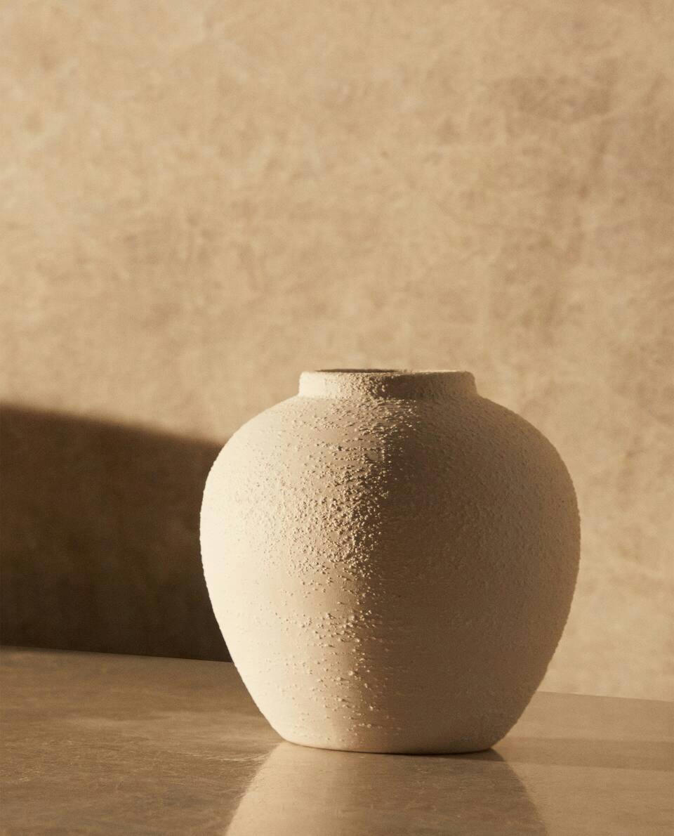 VASO DE BARRO RÚSTICO