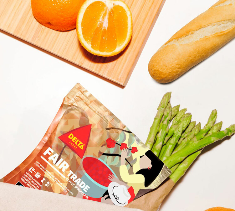 500 g Café en grain Fair trade - DELTA