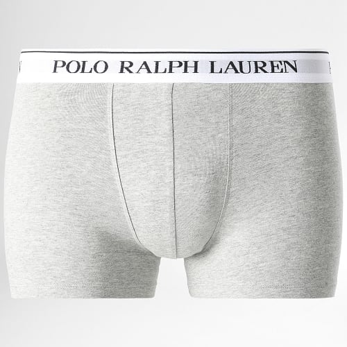 Lot De 3 Boxers Gris Chiné Noir Blanc