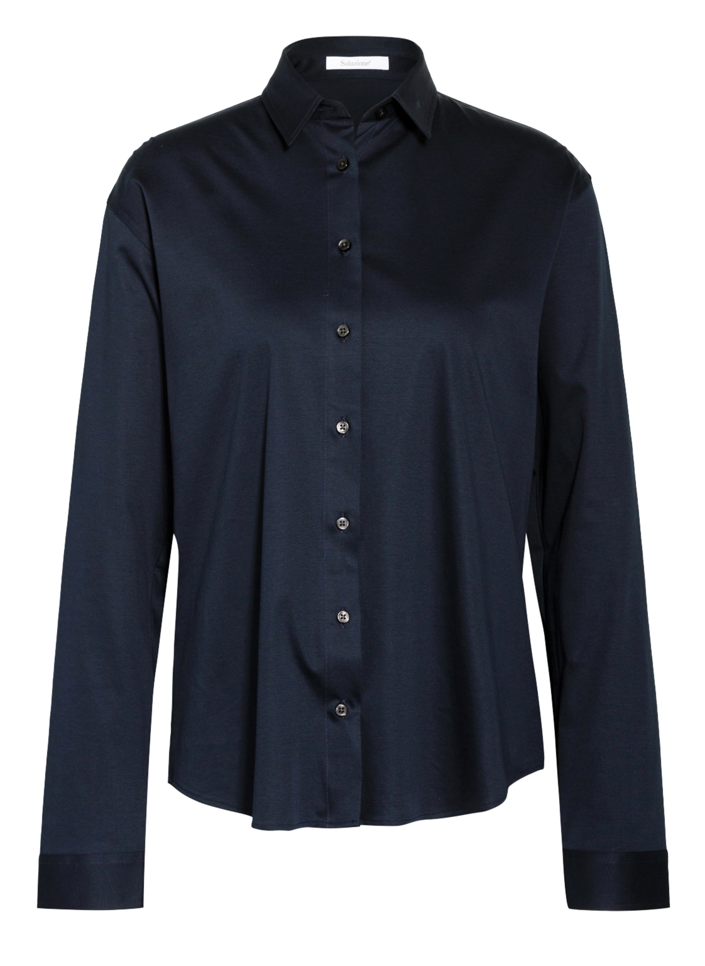 Soluzione Hemdbluse aus Jersey
