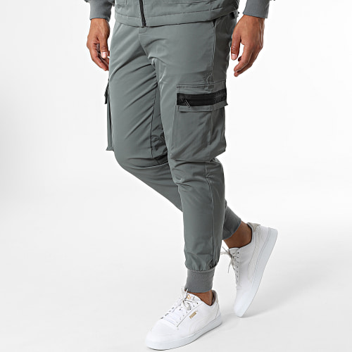 Ensemble Cargo Gris Anthracite