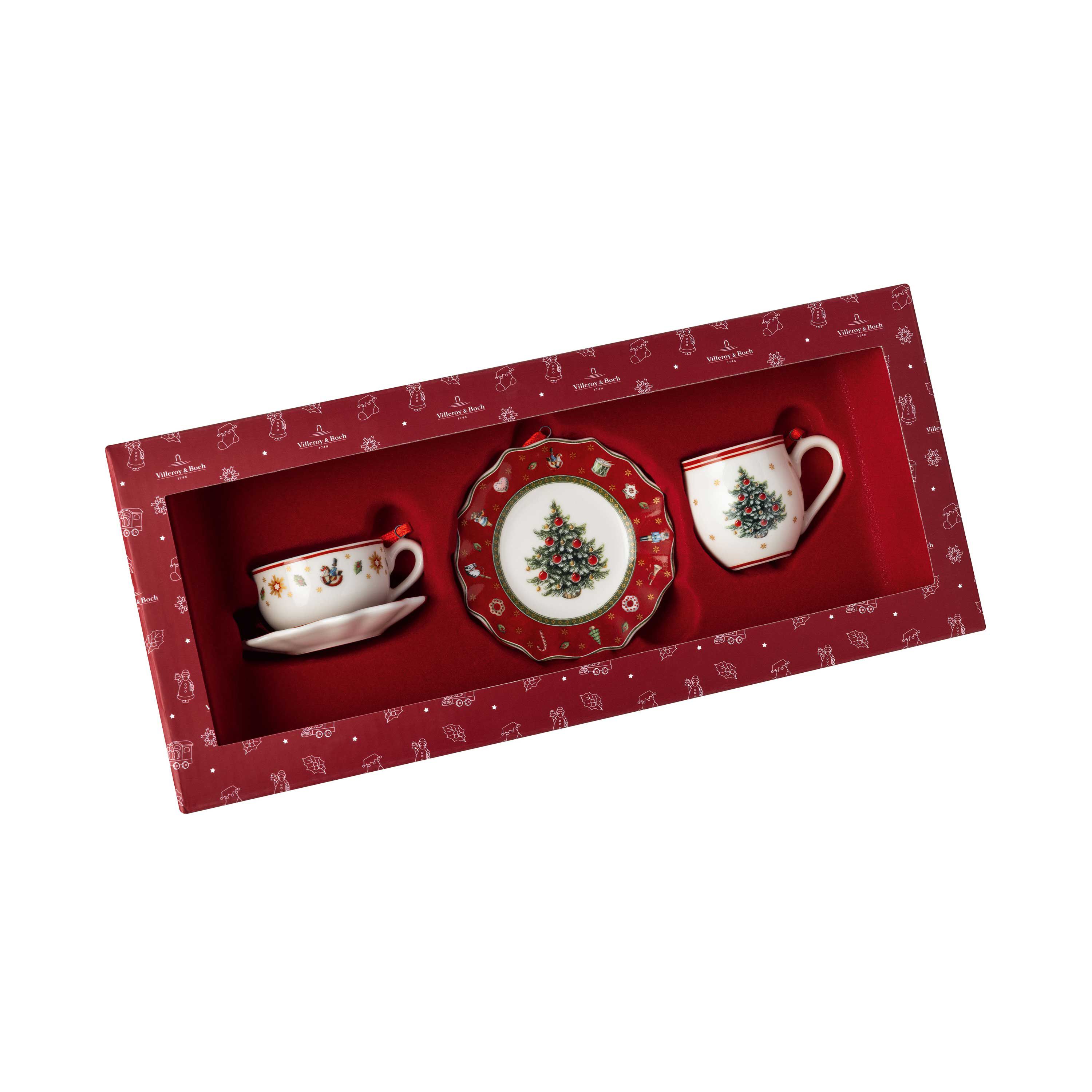 Toy's Delight Christmas ornaments Red, '', Premium Porcelain