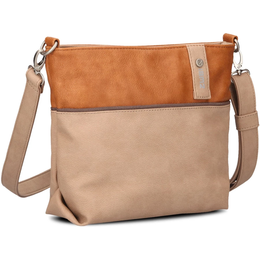 zwei Jana J8 - Schultertasche 27 cm wood