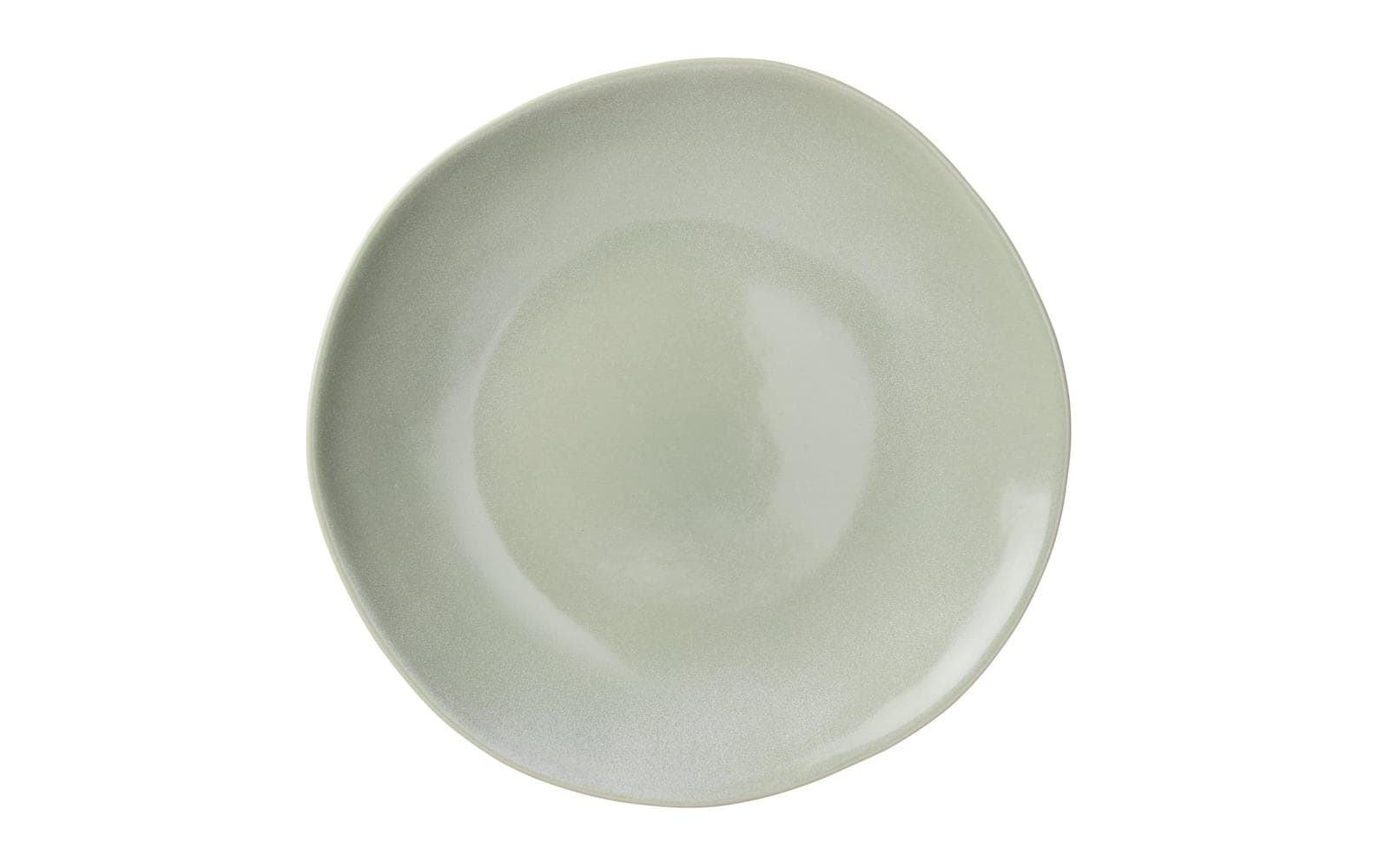 Speiseteller Capela 4 Stück, 28 cm, PistacheHandgefertigtes Teller-Set