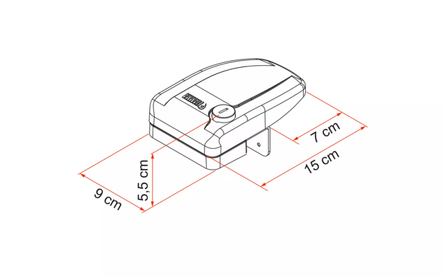 Fiamma Safe Door Frame 3 Pack Sicherheitsblock für Aussenschlösser
