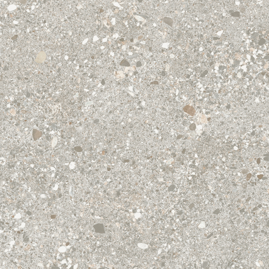 Valence Orizz vloertegel antraciet mat 60x60cm terrazzo
