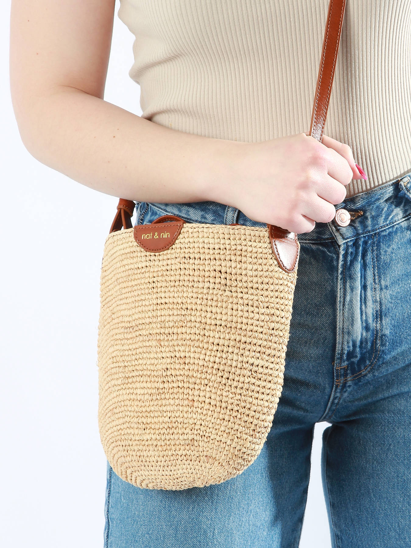 Sac Le Gardette raphia NAT ET NIN