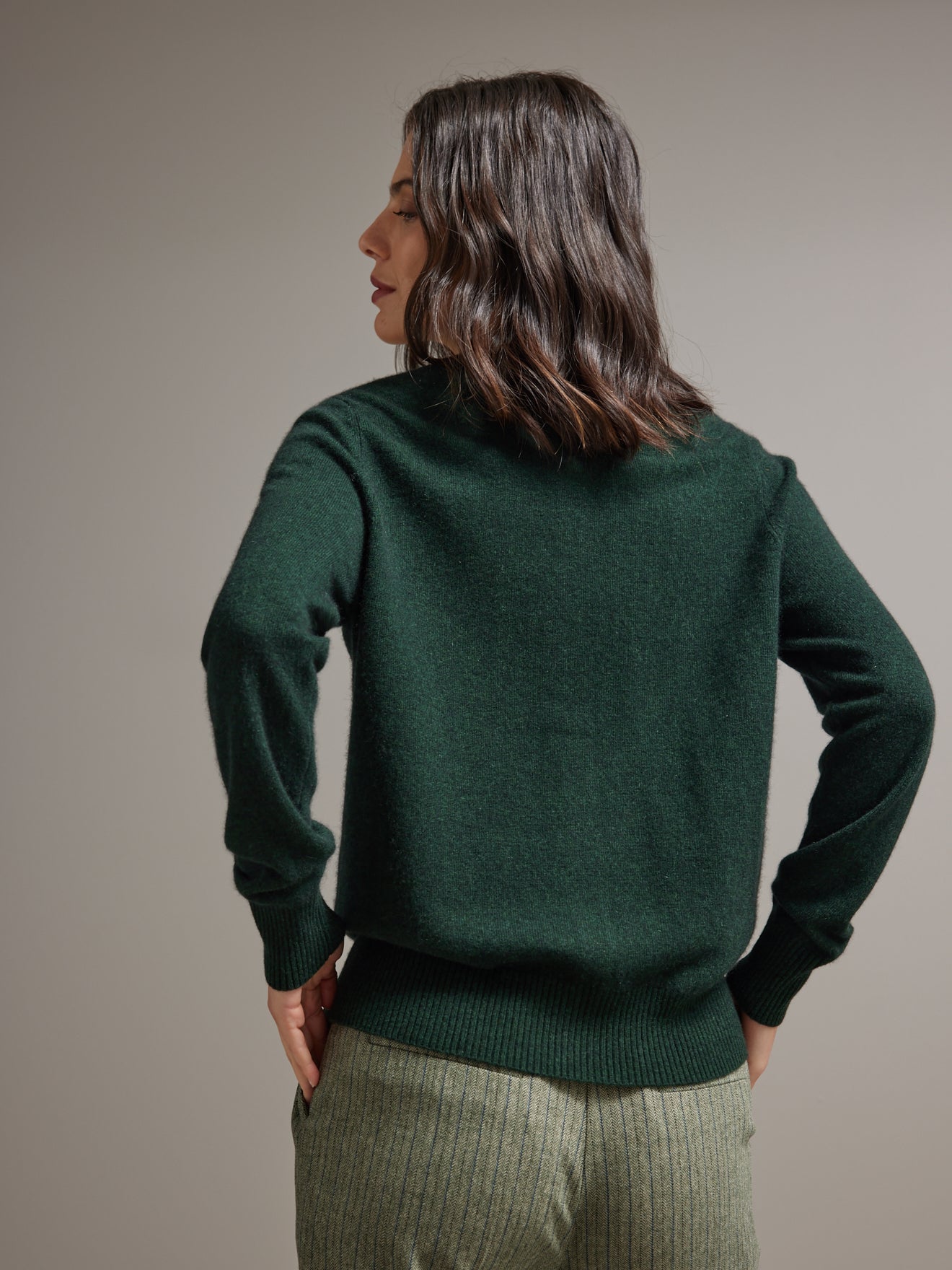 Cardigan boutonné femme - Collection Cachemire