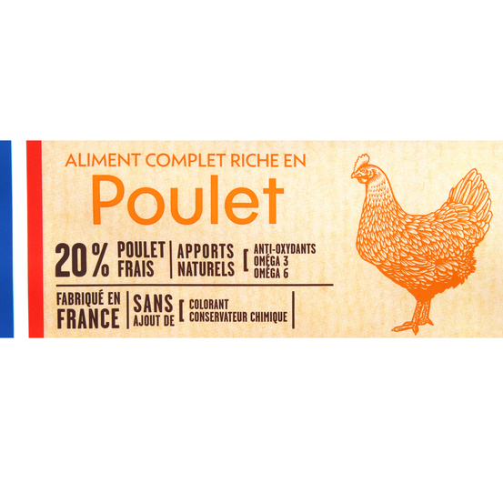 Croquettes Chiot moyenne & grande taille poulet sans céréales 12kg