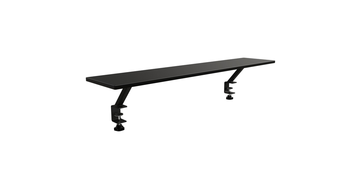 ArozziArena Desk Riser Large - Black bevestiging  (Zwart)