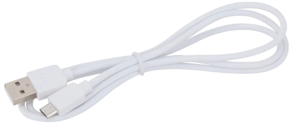 SINOX Micro-USB b-a 1 meter - hvid