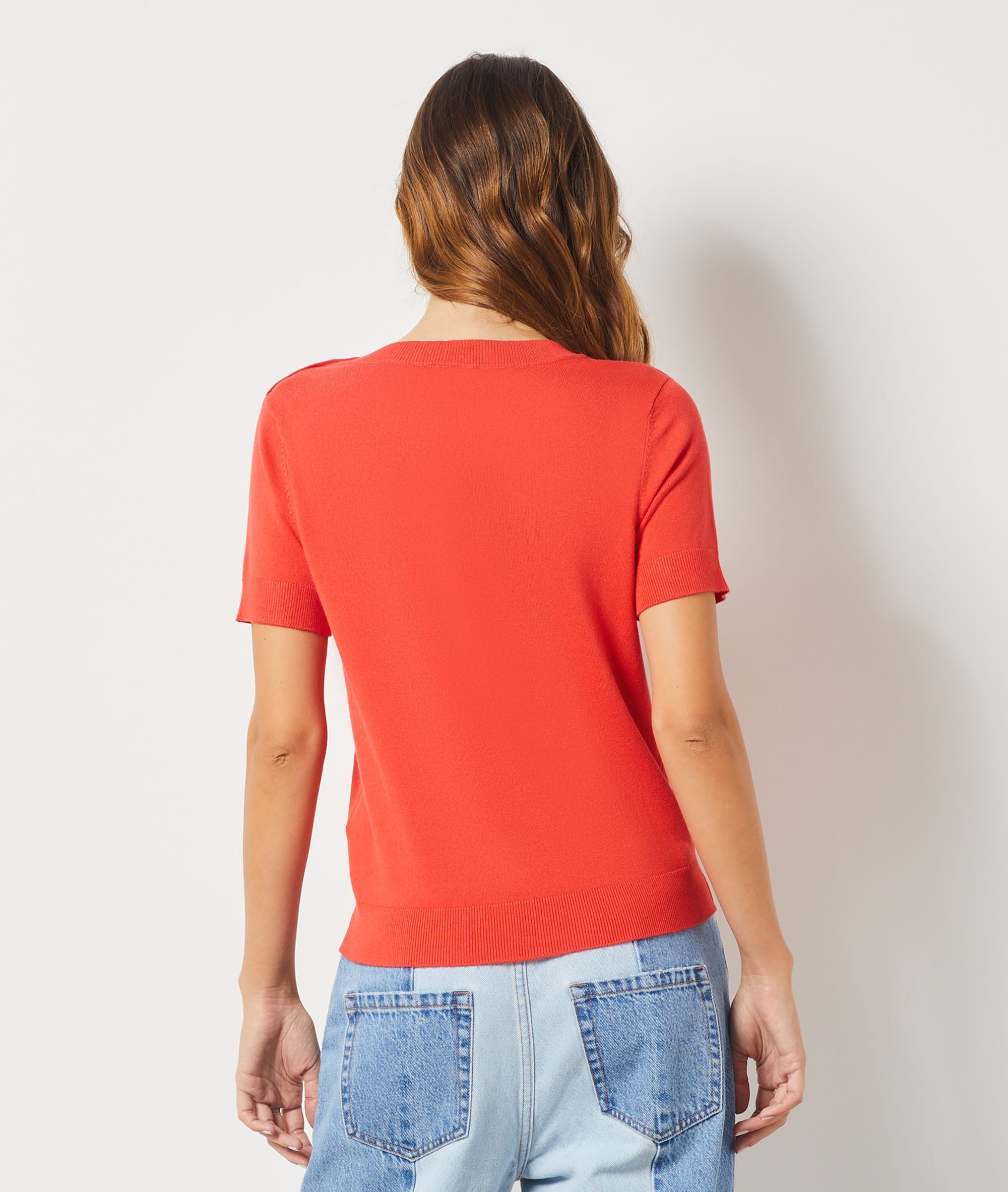 Pull manches courtes