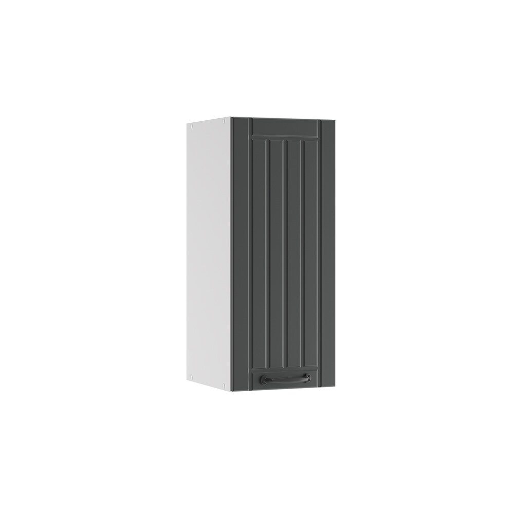 Vicco Hängeschrank Küchenschrank Küchenmöbel Fame-Line Landhaus Weiß Anthrazit 30 cm modern