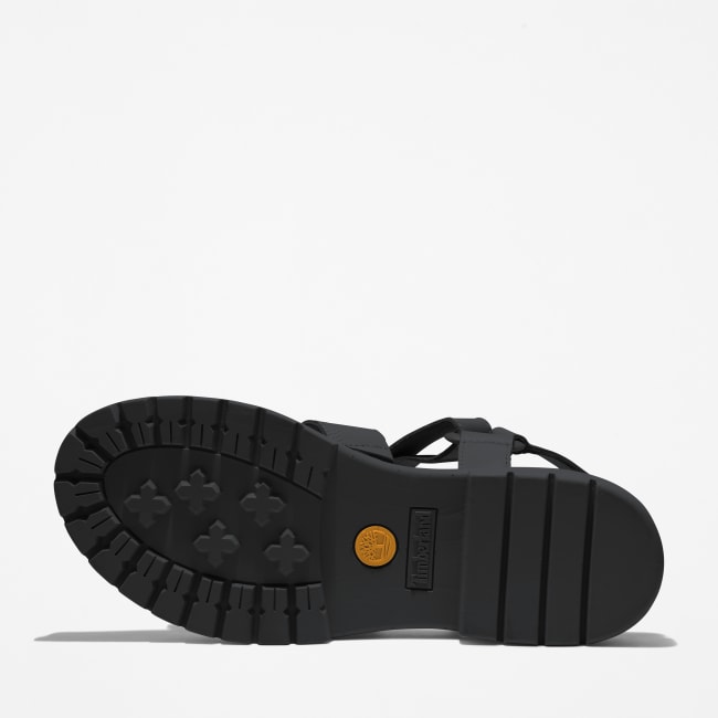 Sandalo a 3 Fasce London Vibe da Donna in colore                nero