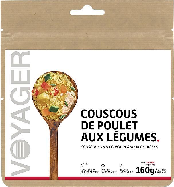 VOYAGER - COUSCOUS DUO AU POULET ET AUX LEGUMES