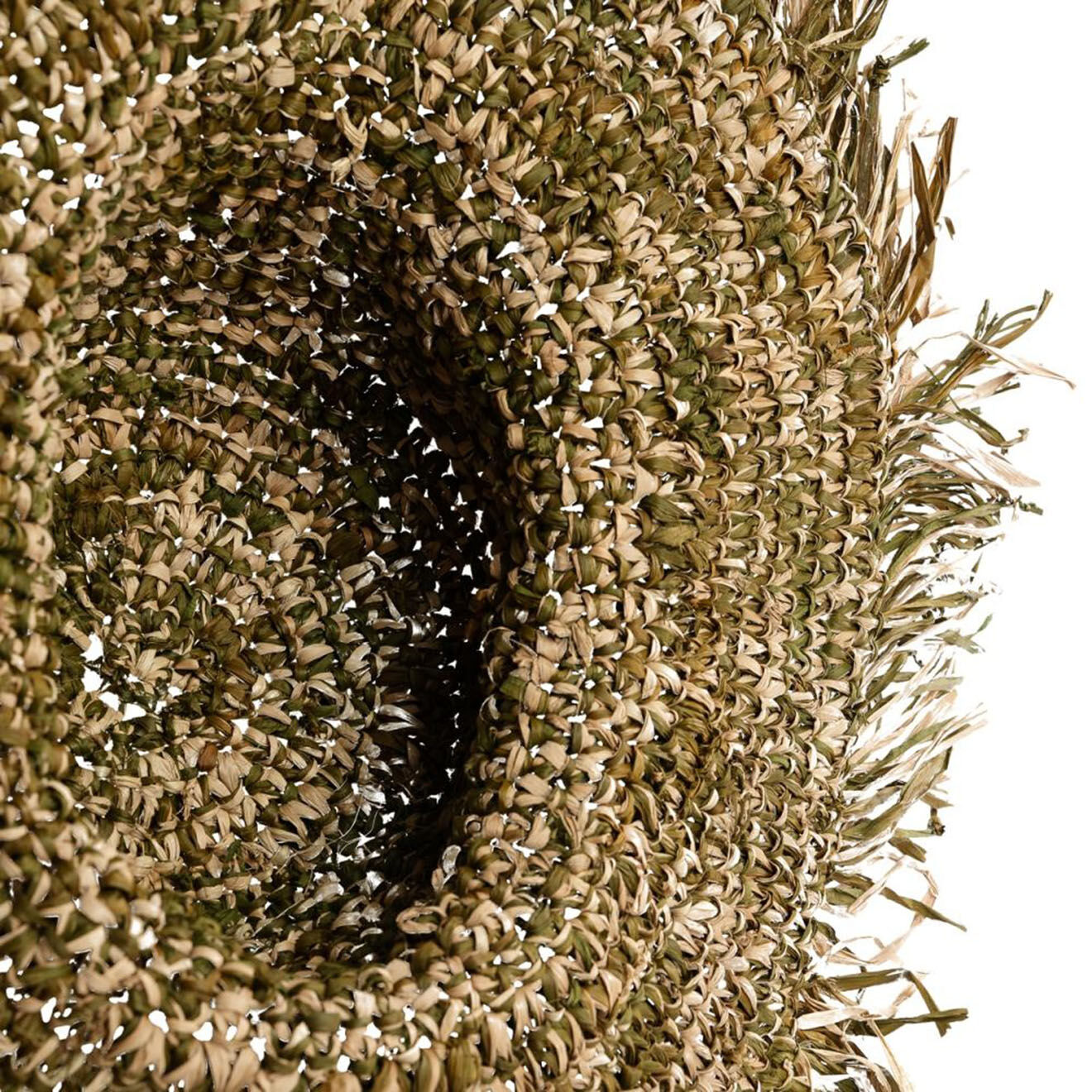 Bazar Bizar Chapeau Fiesta naturel/vert - 42x42x11 cm
