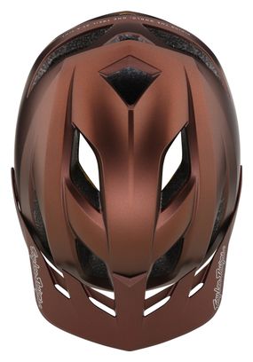 Casque Troy Lee Designs Flowline Orbit Mips Marron