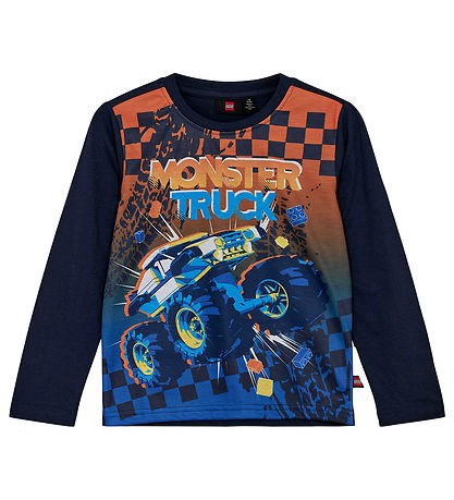 LEGO? City Bluse - LWTano - Dark Blue m. Print