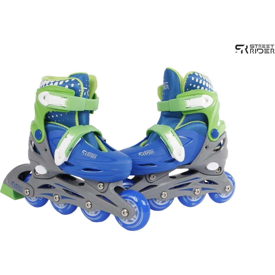 Van Manen Inlineskates für Kinder verstellbar Street Rider Grün 27 - 30 Grün