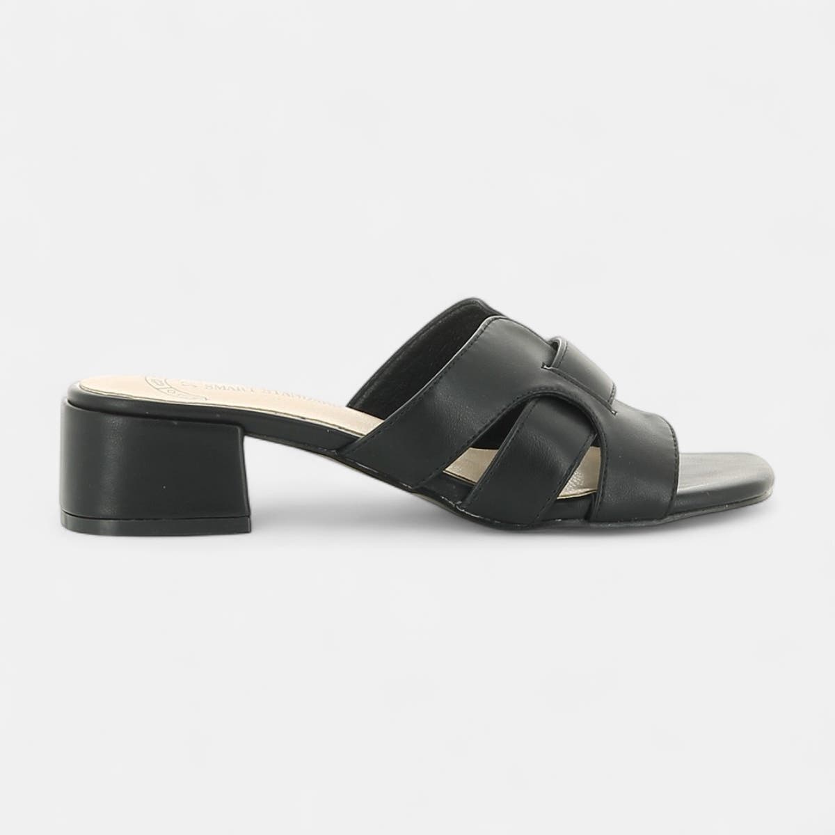 Mules à talon Femme noir