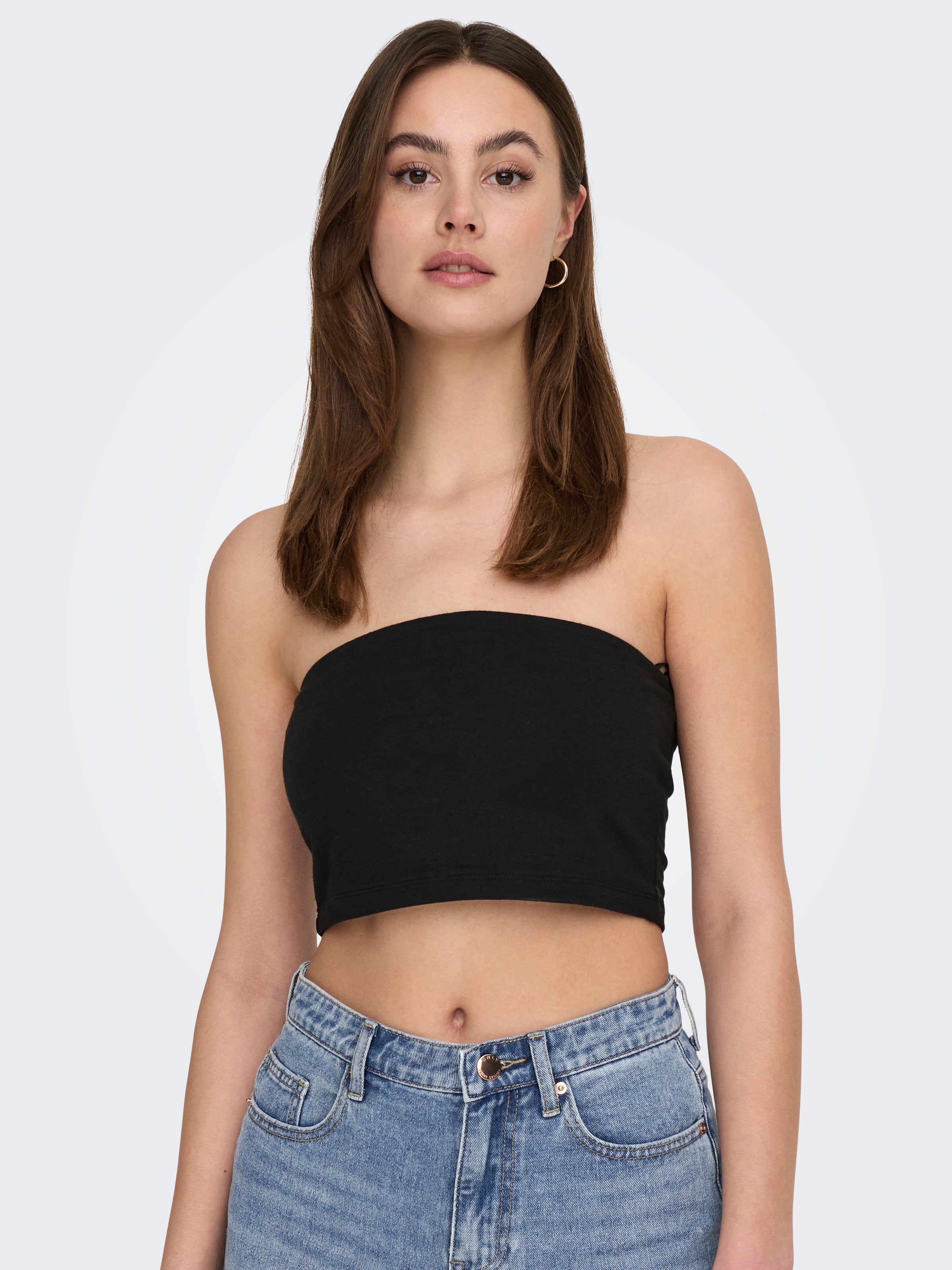 ONLY Crop-Top »ONLLIVE LOVE TUBE 2PACK CROP TOP JRS«, 2 Stk.