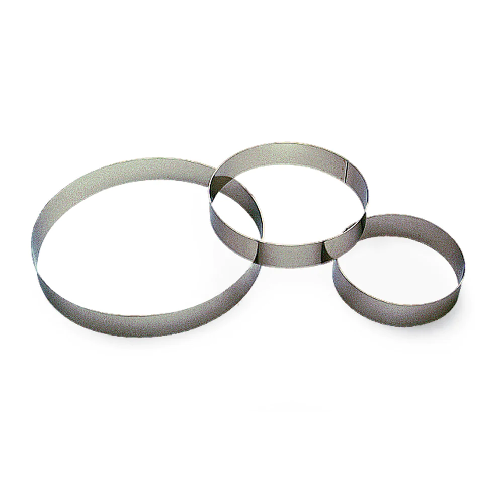 Cercle à entremets en inox Gobel