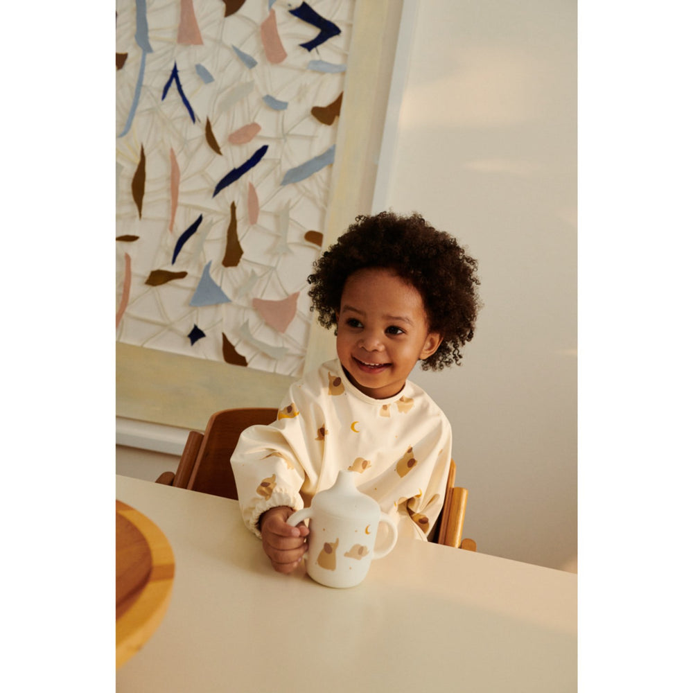Køb LIEWOOD Elephant / Creme De La Creme Merle Printed Cape Hagesmæk