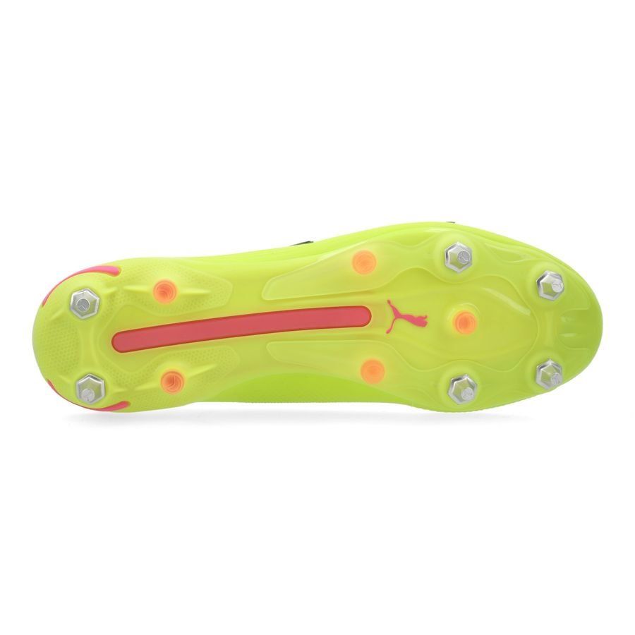 PUMA King Ultimate SG Phenomenal - Electric Lime/Noir/Poison Pink