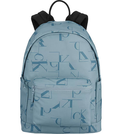 Calvin Klein Rygs?k - City GRød - Faded Denim/Bl?