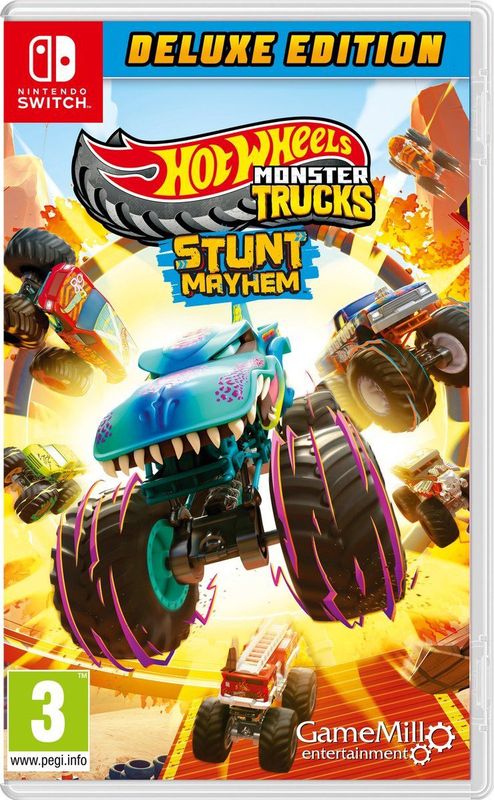 Hot Wheels - Monster Trucks: Stunt Mayhem - Deluxe Edition - Nintendo Switch