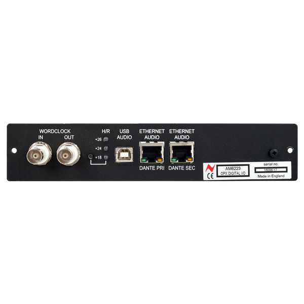 Neve 1073OPX with Dante/USB card