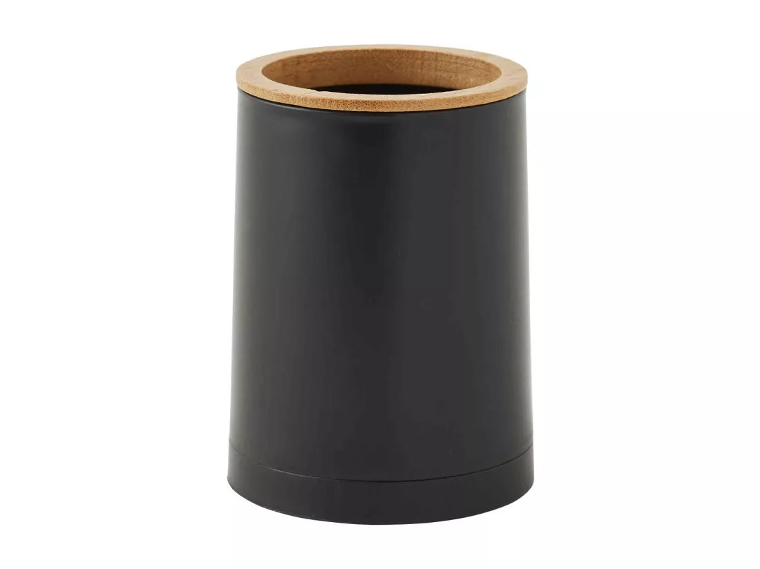 Set de salle de bain 4 pièces 4 pièces en bambou noir