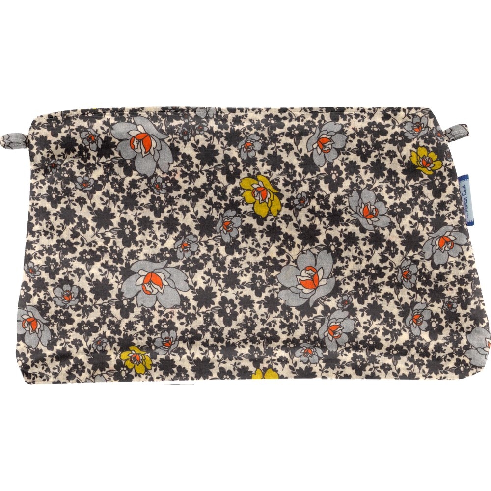 Pochette Tissu Pensée Ocre
