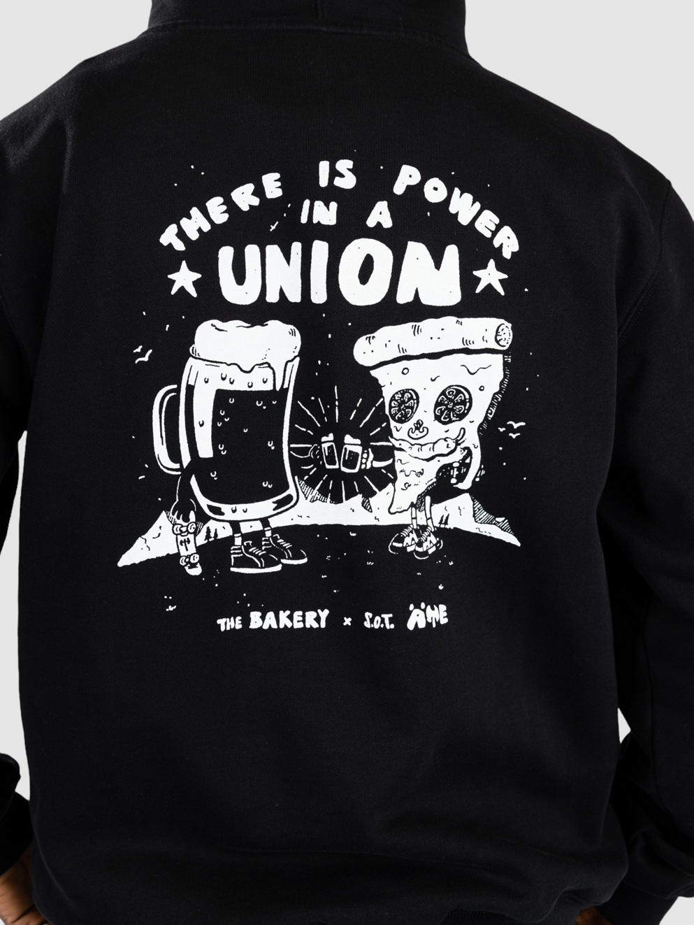 The Bakery Swing Of The Äxe Union Hoodie black