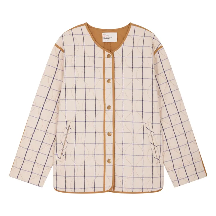 Leon & Harper Veste Matelassée Volcana Coton Bio | Crème
