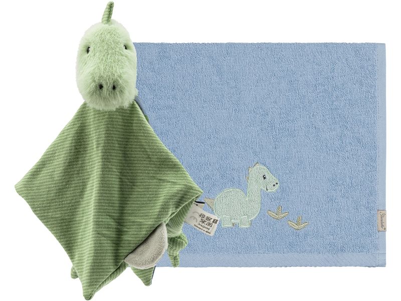 Sterntaler Geschenkset Dino Rexi Set für Kinder mit Dinomotiv