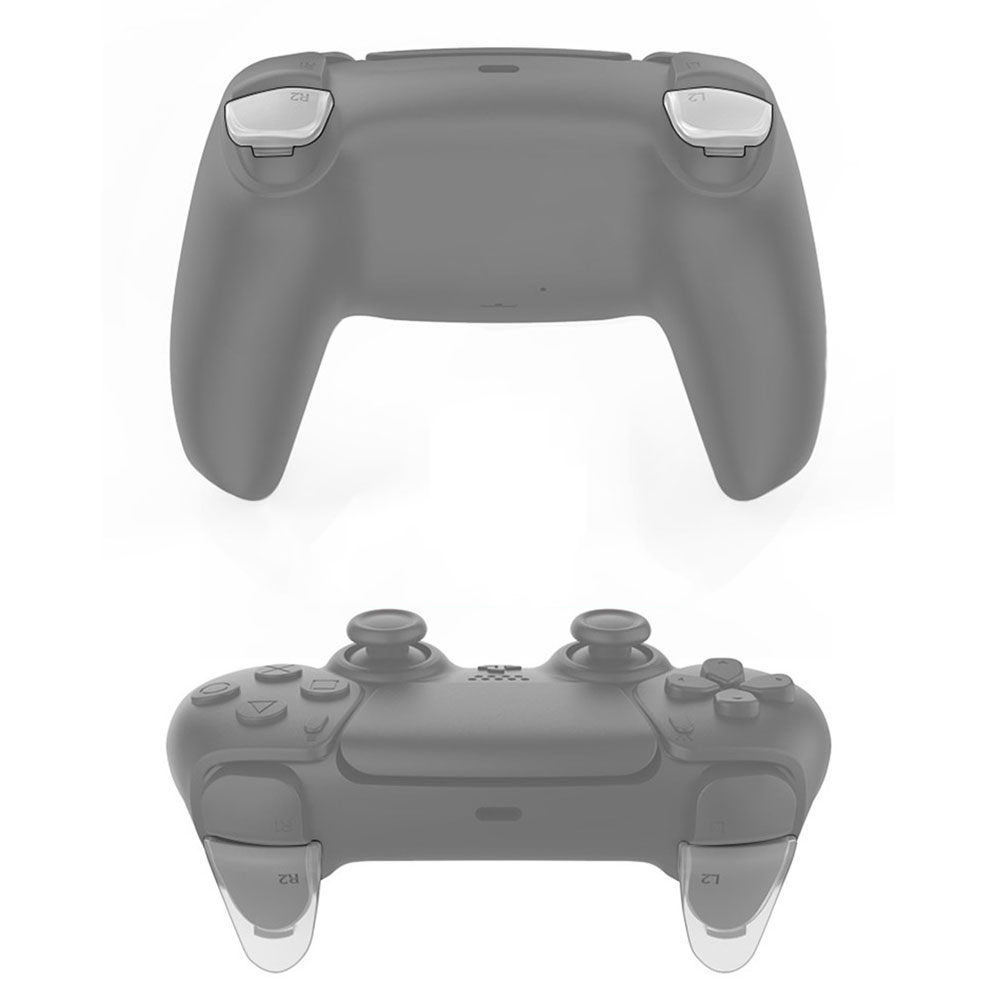 (2er Set) Sony Playstation PS5 DualSense Controller (L2/R2) Trigger Verlängerung - Schwarz