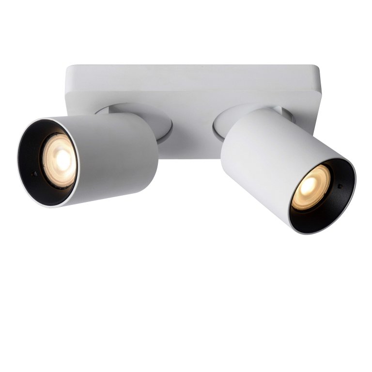 Lucide Nigel 2 spot LED zwart