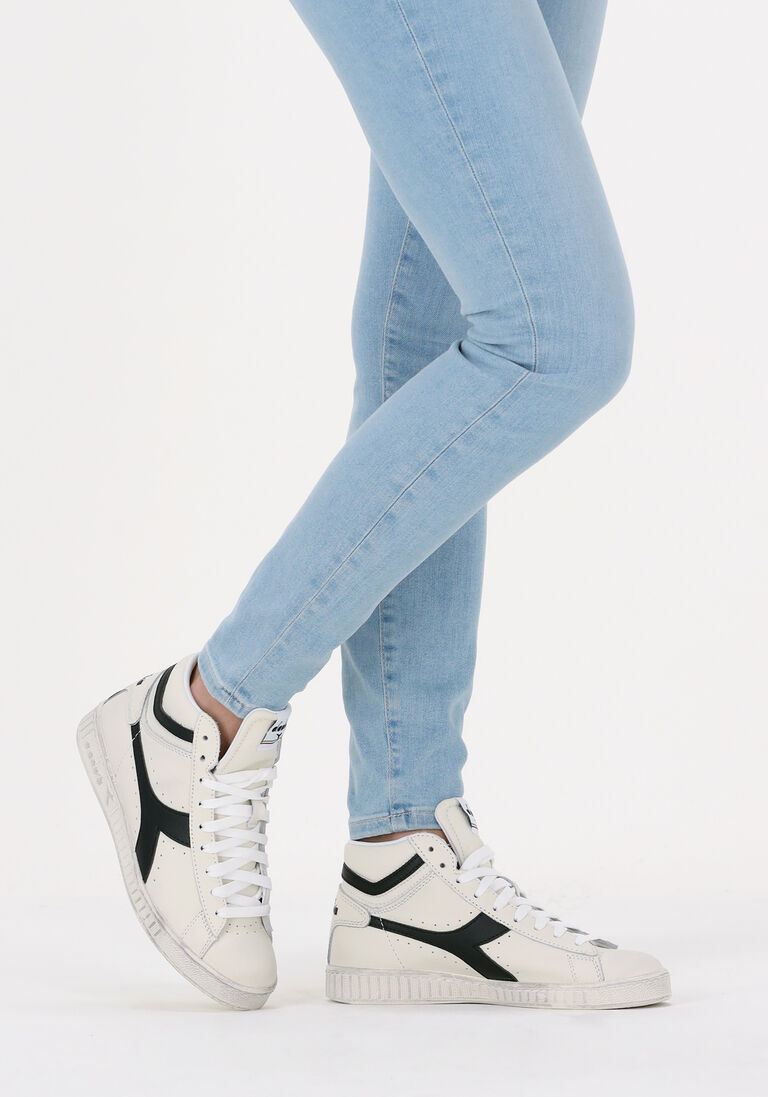 DIADORA witte diadora hoge sneaker game high waxed dames