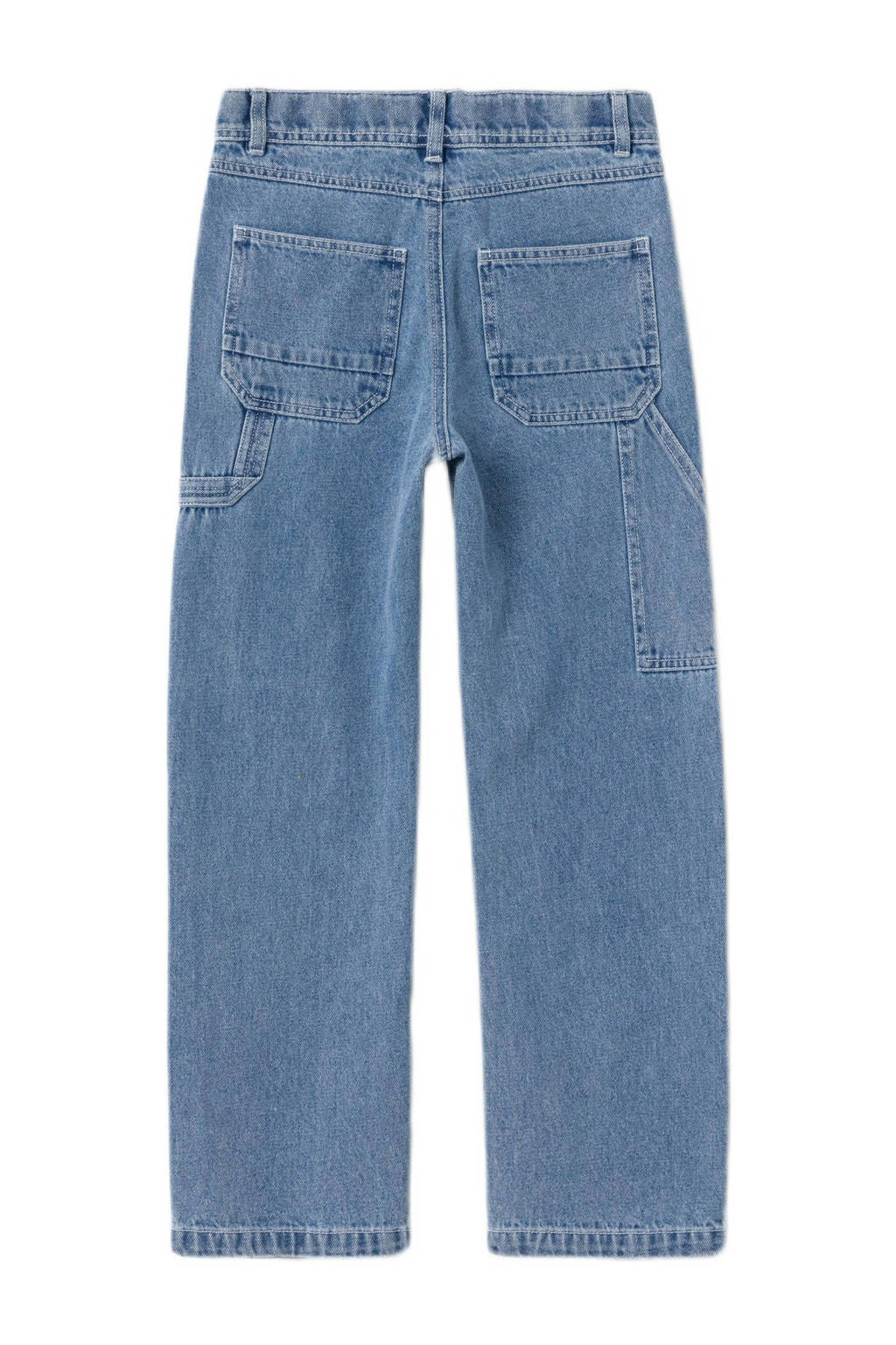 NAME IT straight leg jeans NKMRYAN medium blue denim