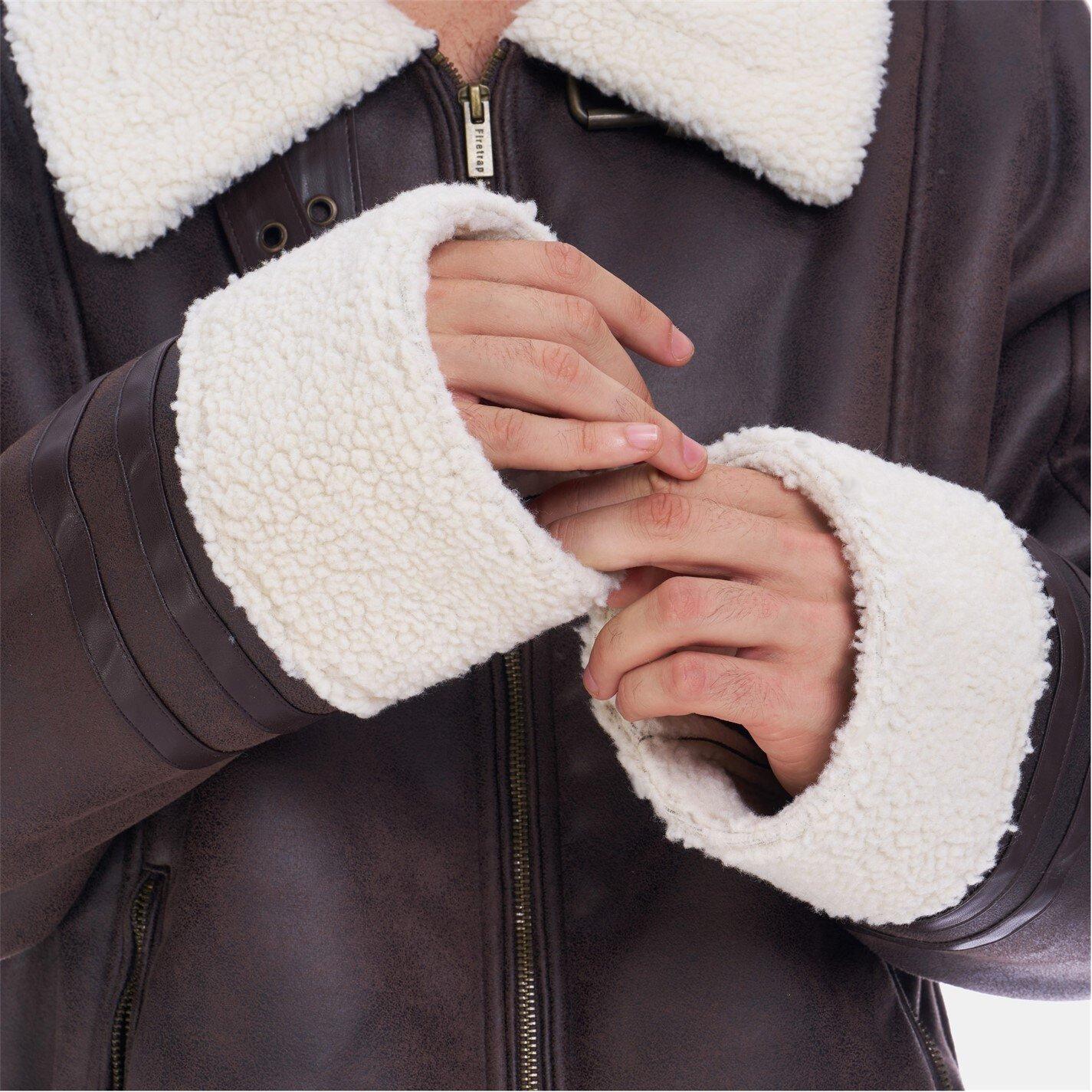 Firetrap Mens Sherpa Jkt