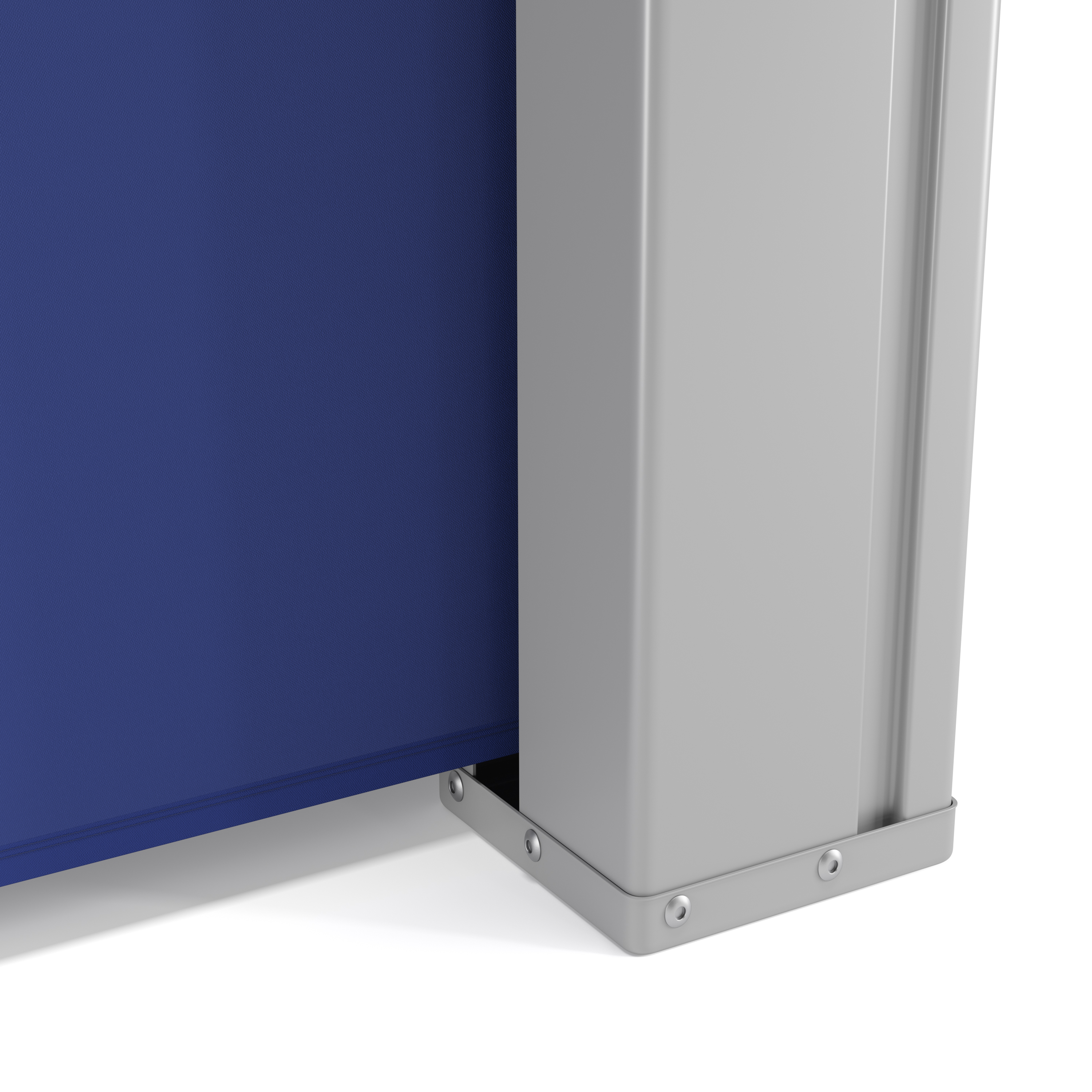 Seitenmarkise 200 x 500 cm blau