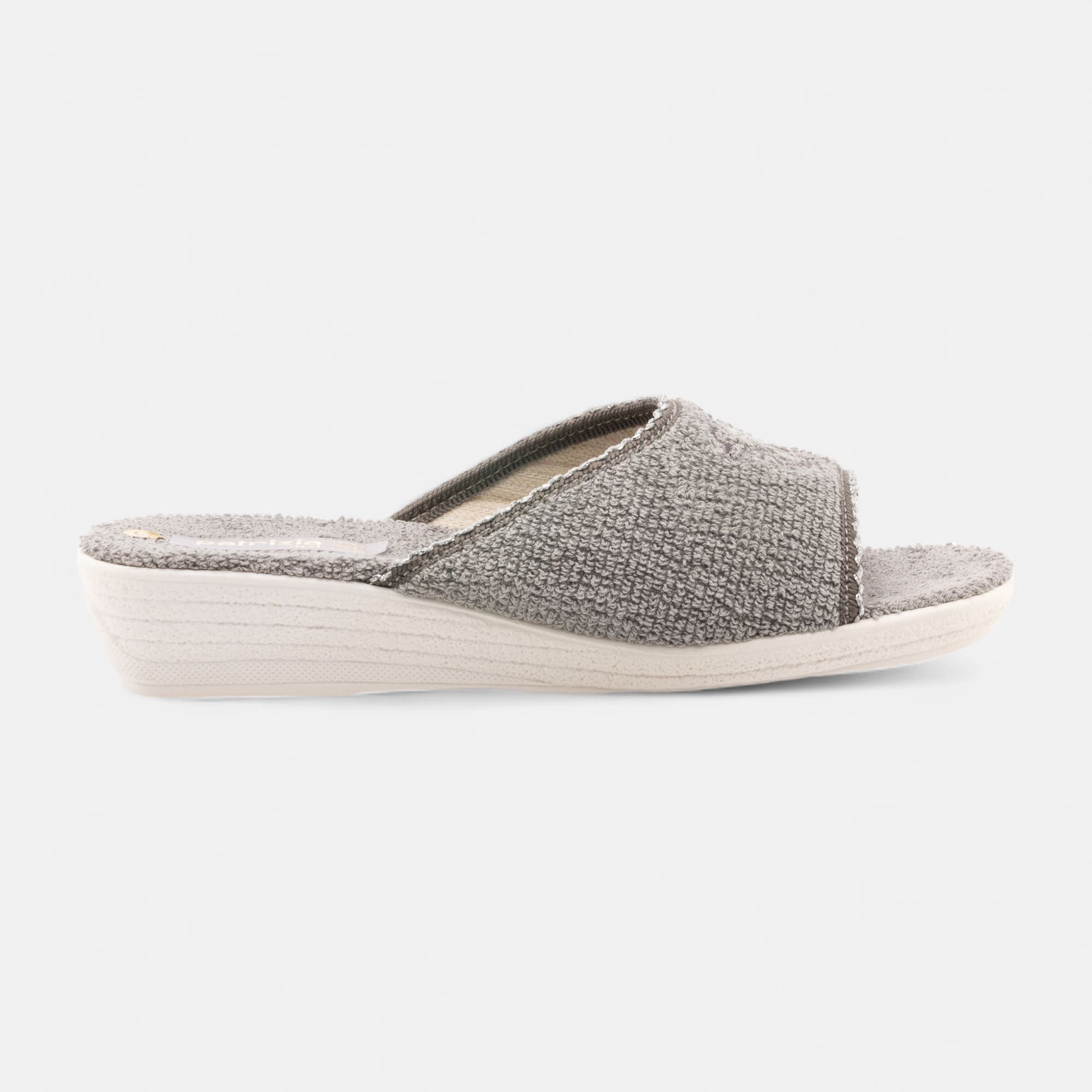 Pantoufles mules Femme gris