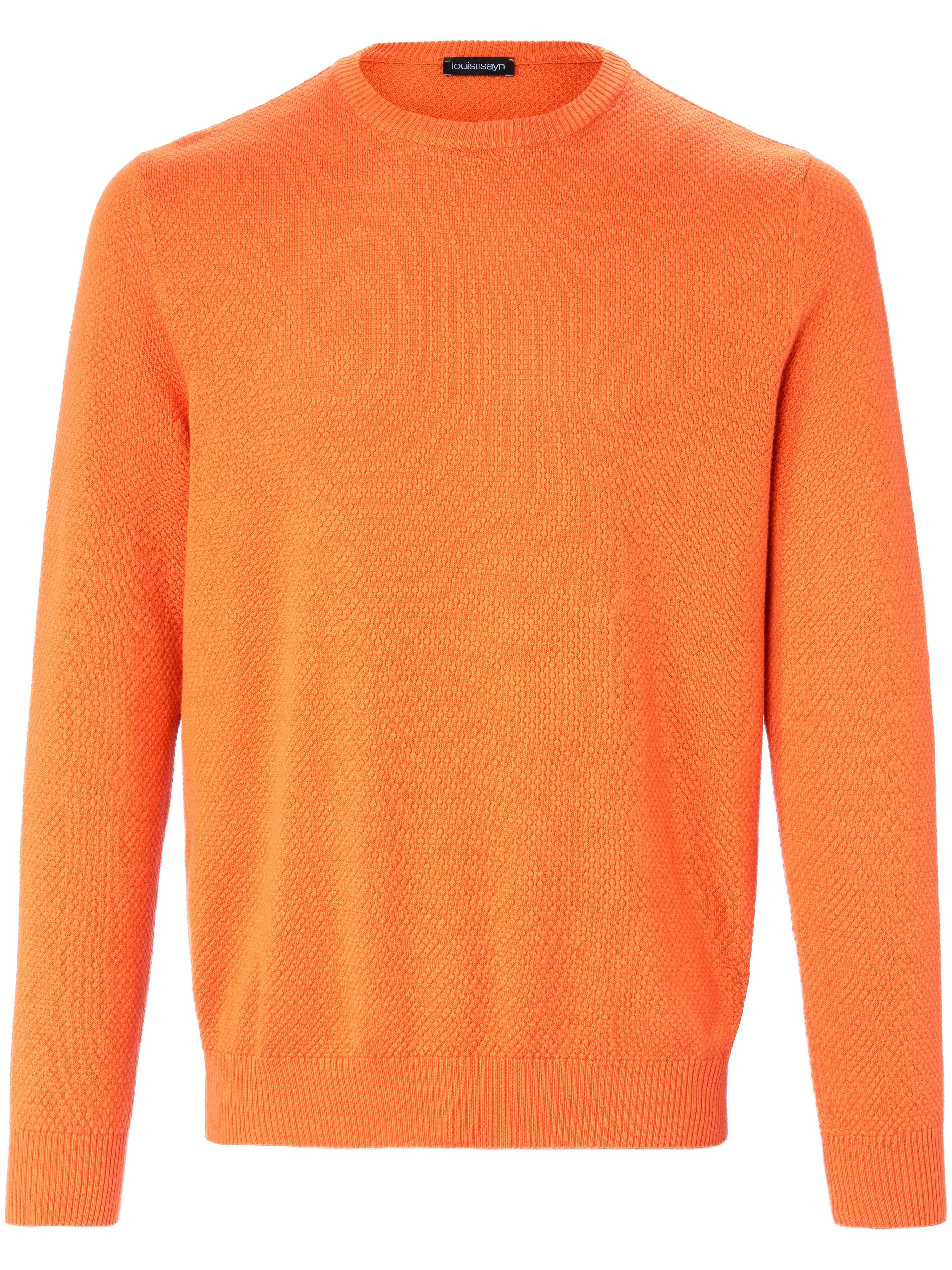 Rundhals-Pullover aus 100% Baumwolle Pima Cotton