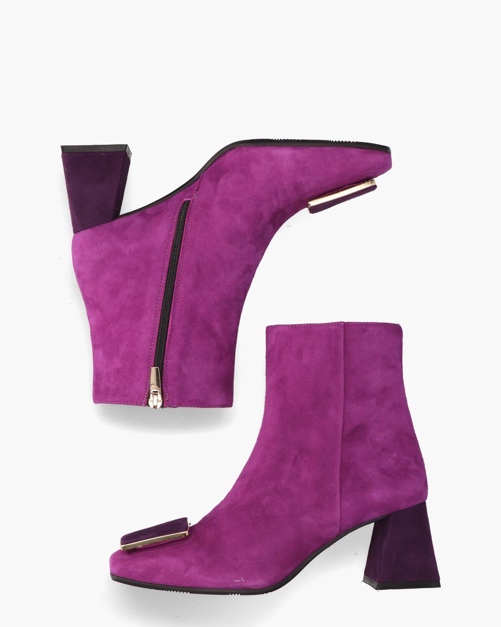 Evaluna 6537 Roze/Paars Dames Enkelboots
