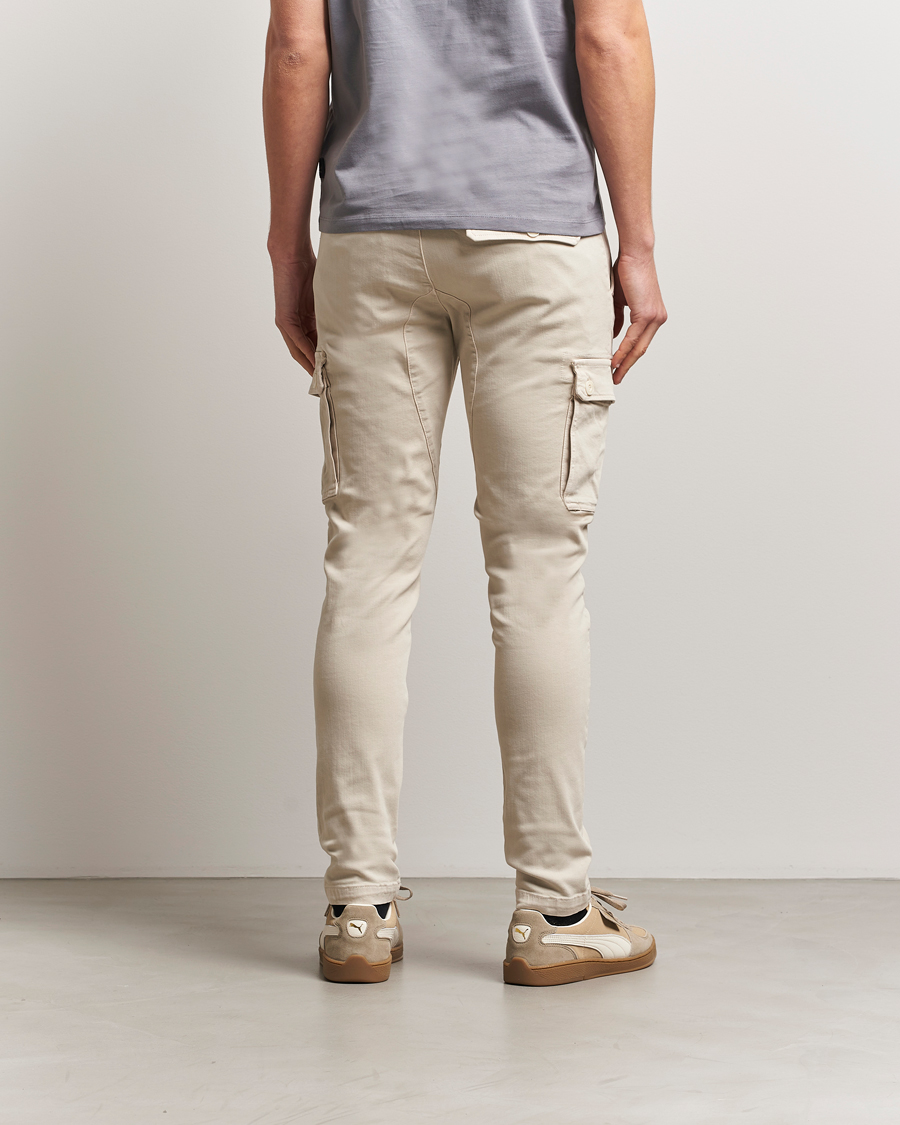 Replay Jaan Hyperflex Cargo Pants Alabster
