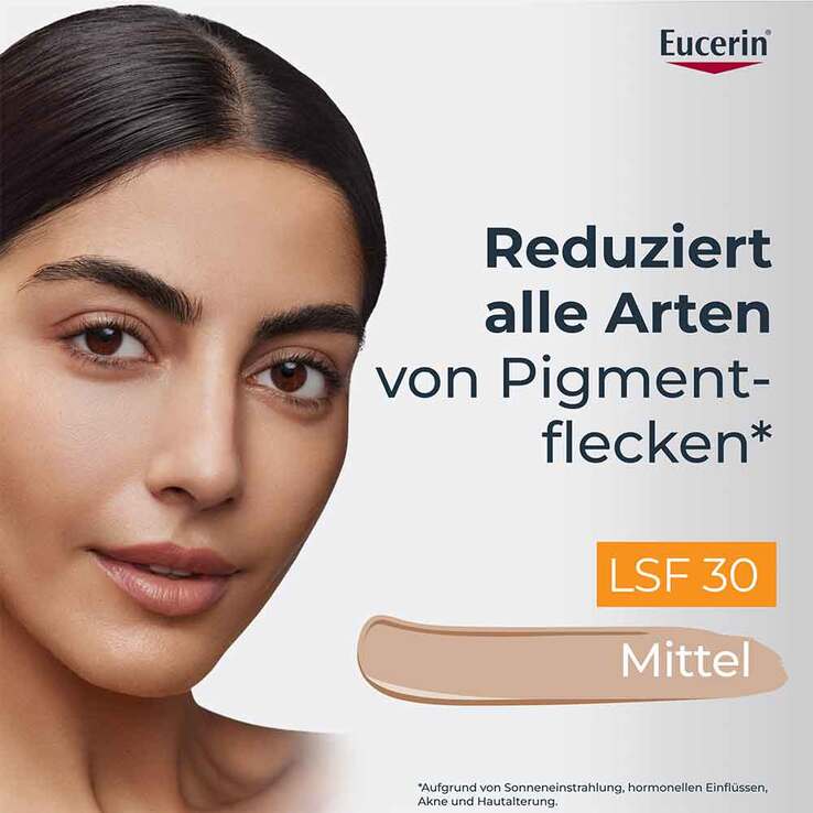 Eucerin Anti-Pigment Tag getönt mittel LSF 30, 50 ml