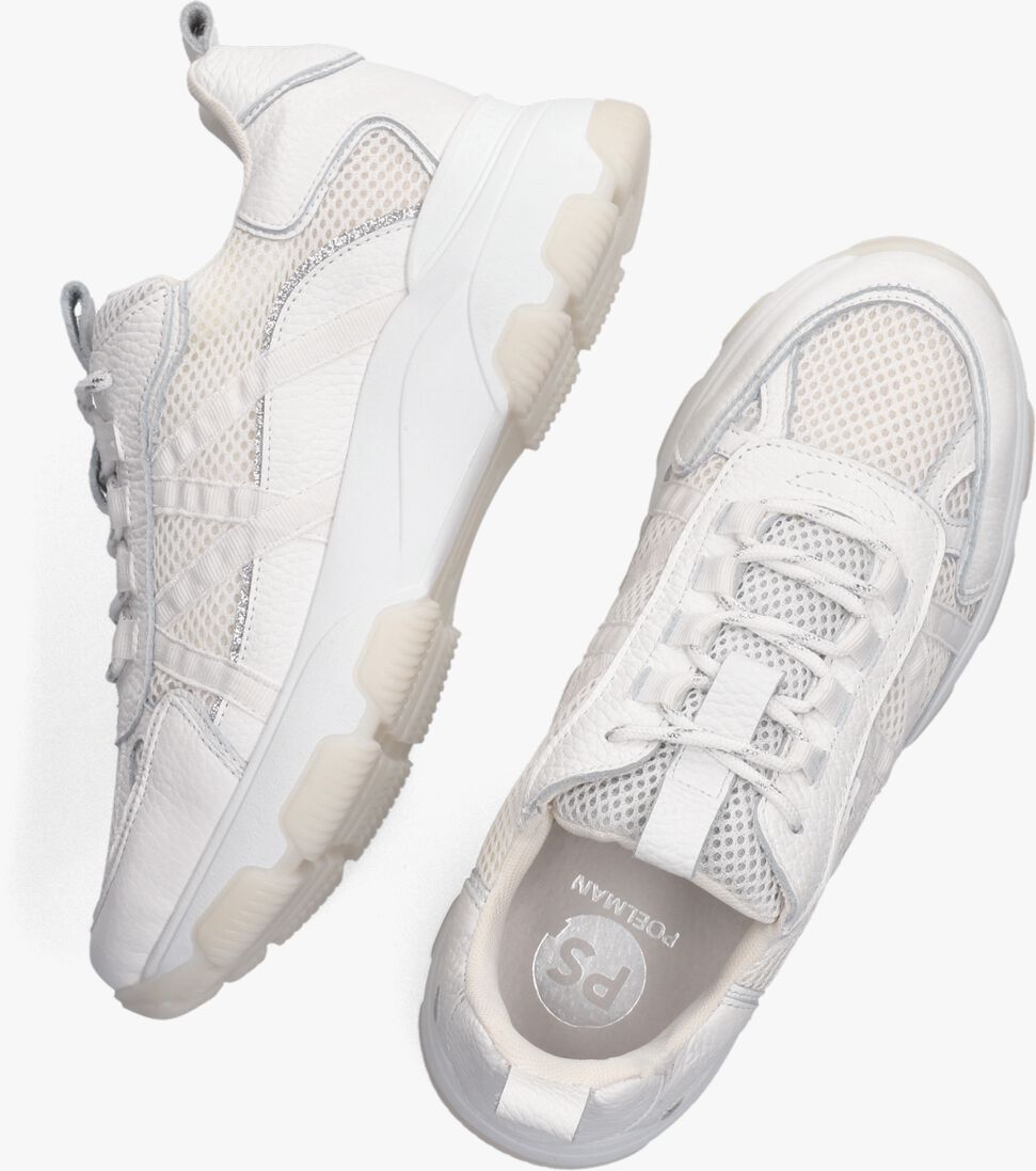 PS POELMAN witte ps poelman lage sneakers p7326